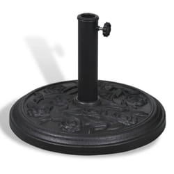 vidaXL Resin Round Parasol Base Outdoor Garden Heavy Duty Umbrella Holder