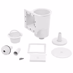 vidaXL 8 Piece Pool Skimmer Set Cleaning Accessory Weir Inlet Nozzle Plate
