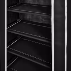 VidaXL 240503 shoe organizer Closed Black - Additional view 5