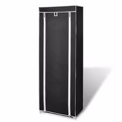 VidaXL 240491 shoe organizer Closed Black - Additional view 3