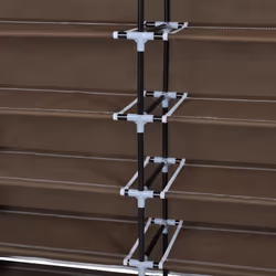 VidaXL 240494 shoe organizer Closed Brown - Additional view 6