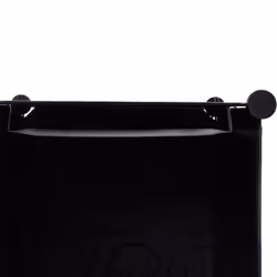 VidaXL 240497 bedroom wardrobe/closet 9 shelves Black, White - Additional view 6