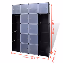 VidaXL 240499 bedroom wardrobe/closet - Additional view 6