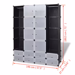VidaXL 240501 bedroom wardrobe/closet - Additional view 7