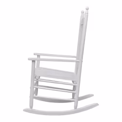 VidaXL 40858 outdoor chair Terrace Padded seat Pinewood White