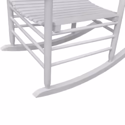VidaXL 40858 outdoor chair Terrace Padded seat Pinewood White
