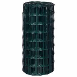 vidaXL Euro Fence 25x0.8m with Mesh Garden Farm Panel Screen Barrier Enclosure