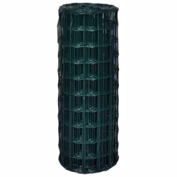 vidaXL Euro Fence 25x1.0m with 100x100mm Garden Mesh Panel Screen Barrier