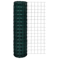vidaXL Euro Fence 25x1.5m with 100x100mm Garden Mesh Panel Screen Barrier