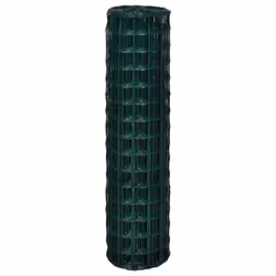 vidaXL Euro Fence 25x1.5m with 100x100mm Garden Mesh Panel Screen Barrier