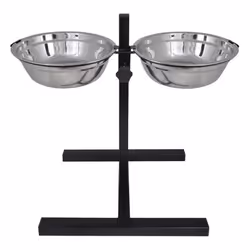 VidaXL Adjustable Diner Pet Dog Feeding Stand