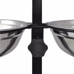 VidaXL Adjustable Diner Pet Dog Feeding Stand - Additional view 4