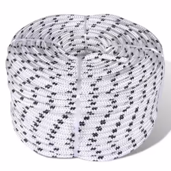 vidaXL Braided Rope Coil Boat Line 10mmx50m Polyester Yacht Sailing Camping