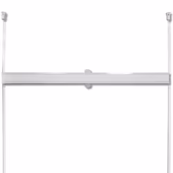 vidaXL Plisse Blind Pleated Roller Window Blind Window Sunscreen Curtain Shade - white, 80 x 200 cm