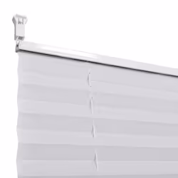 vidaXL Plisse Blind 100x125cm White Pleated Window Curtain Shade Sunscreen - Additional view 4