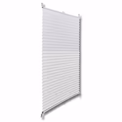 vidaXL Plisse Blind 110x100cm White Pleated Window Curtain Shade Sunscreen