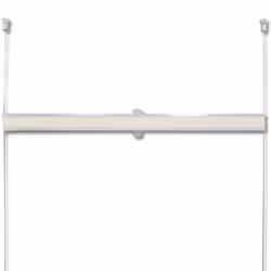 vidaXL Plisse Blind 70x125cm Cream Pleated Window Curtain Shade Sunscreen