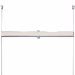 vidaXL Plisse Blind Pleated Roller Window Blind Window Sunscreen Curtain Shade - cream, 110 x 100 cm