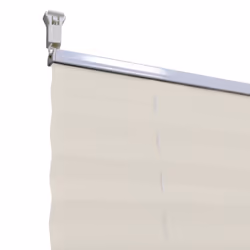 vidaXL Plisse Blind 40x150cm Cream Pleated Window Curtain Shade Sunscreen - Additional view 4