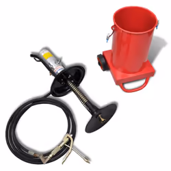 vidaXL Airpress Pneumatic Grease Injector 12L Oil Gun Workshop Lubrication - Additional view 2