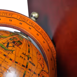 vidaXL Bookstand World Map Globe Classic A Pair Bookend Office Stationery - Additional view 4