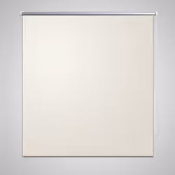 Roller Blind Blackout Thermal Easy Installation 40 x 100 cm Off White