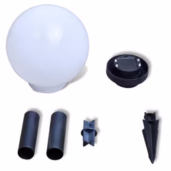 vidaXL 3x Outdoor Pathway Lamps LED 20 cm with Ground Spike Pool Solar Light - Additional view 4