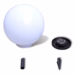 vidaXL Outdoor Pathway Lamp LED 40 cm with Ground Spike Pool Solar Path Light