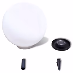 vidaXL Outdoor Pathway Lamp LED 50 cm with Ground Spike Pool Solar Path Light