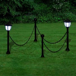 Chain Fence With Solar Lights | Solar Powered Chain Fence Lights