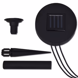 vidaXL 3x Solar Bowl LED Floating Ball Light for Pond Swimming Pool Pond Lamp