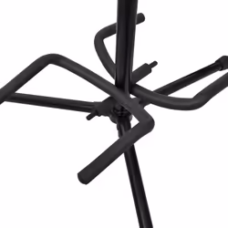 vidaXL Adjustable Double Guitar Stand Foldable Musical Instrument Accessory