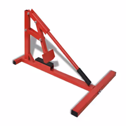 vidaXL Professional Motorcycle Tire Changer Red Bead Breaker Vehicle Tool