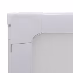 Shower Bath Screen Wall Folding Shower Door 3 Panels Foldable 117 x 120 cm - Additional view 5