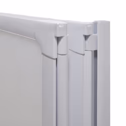 Shower Bath Screen Wall Folding Shower Door 3 Panels Foldable 141 x 132 cm - Additional view 4