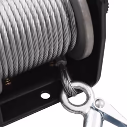 vidaXL Electric Winch 907kg 12V Wire Remote Control Lift Hoist Truck Trailer - Additional view 4