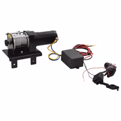 12 V Electric Winch 1360 KG ATV Trailer Mounting Plate Roller Fairlead - Additional view 2