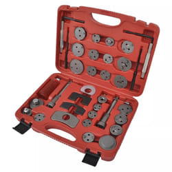 vidaXL Brake Caliper Piston Wind Back Tool Kit 35 pcs Pin Punch Hex Key Car