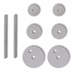 vidaXL WC Toilet Seat MDF Lid Stones Replacement - Additional view 8