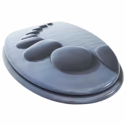 vidaXL WC Toilet Seat MDF Lid Stones Replacement - Additional view 9