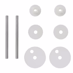 vidaXL WC Toilet Seat MDF Lid Starfish Bathroom Replacement WC Seat Toilet Lid - Additional view 9
