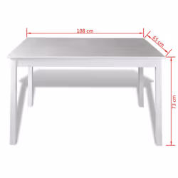 VidaXL 240883 kitchen/dining room furniture set Rectangular - Additional view 5