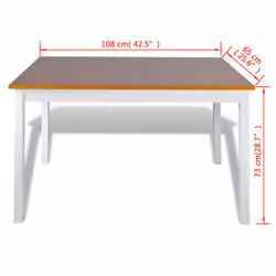 VidaXL 240884 kitchen/dining room furniture set - Additional view 5