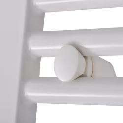 vidaXL Bathroom Heating Towel Rail Radiator Towel Holder Straight Multi Sizes - 500 x 764 mm - Additional view 4