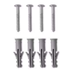 vidaXL Bathroom Heating Towel Rail Radiator Towel Holder Straight Multi Sizes - 500 x 764 mm - Additional view 5