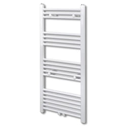 Bathroom Heating Towel Rail Radiator Towel Rack Holder Straight 600x1160 mm