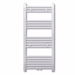 Bathroom Heating Towel Rail Radiator Towel Rack Holder Straight 600x1160 mm