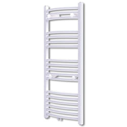 Bathroom Heating Towel Rail Radiator Heater Towel Rack Holder Curve 600x1160 mm