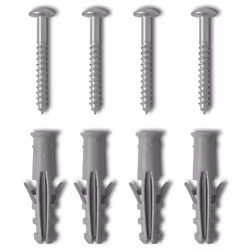 Bathroom Heating Towel Rail Radiator Towel Rack Holder Straight 600x1200 mm - Additional view 5