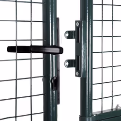 vidaXL Garden Mesh Gate Fence Door Wall Grille 289x175cm Outdoor Barrier Panel - Additional view 4